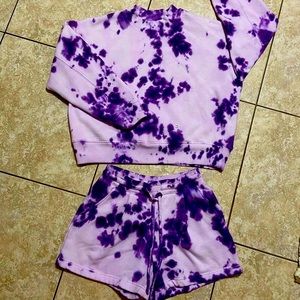 Pull over and short set